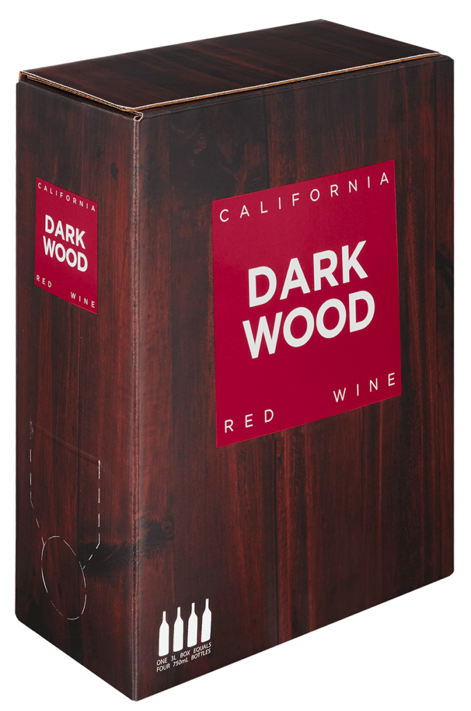 Dark Wood Red Wine Box Wine